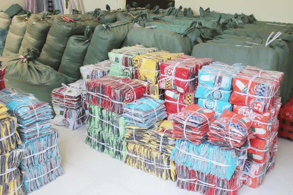 The fourth floor is the highest level, serving as An Dong Market’s storage